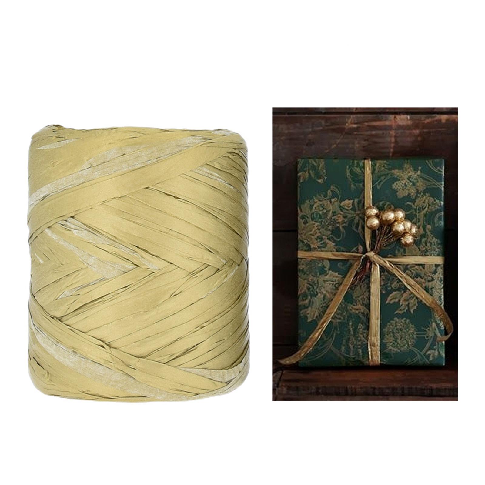 Papercraft Supply Ribbon - Packing Paper Twine Ribbon for Crafts