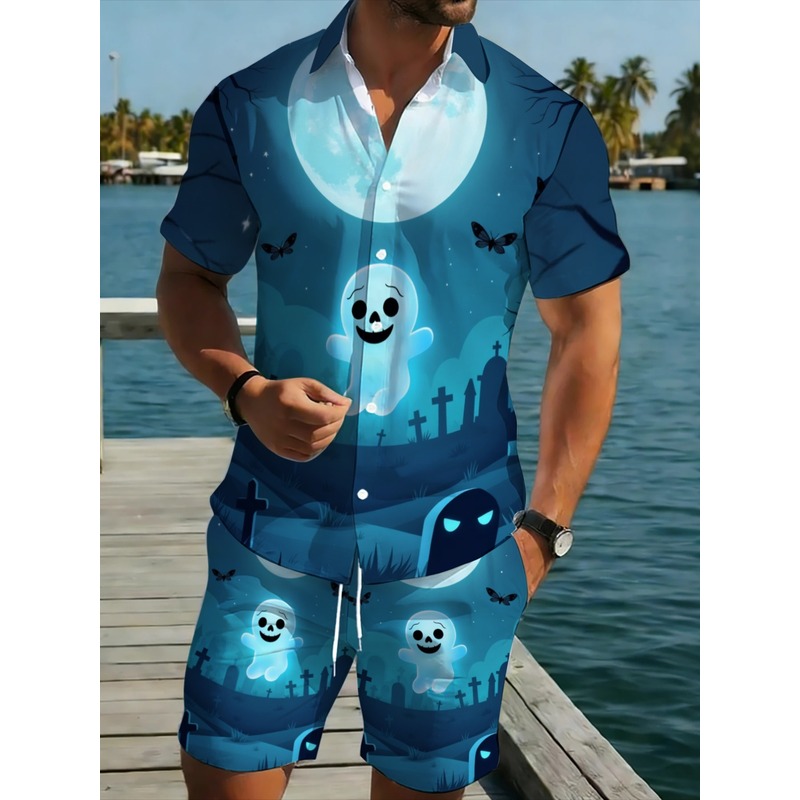 Event & Party Supply - Premium Mens Two Piece Halloween Themed