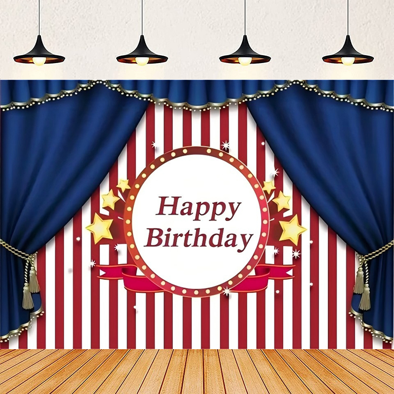 Photography Backdrop Circus Ca - Dessert Table Backdrop ulasan dan harga