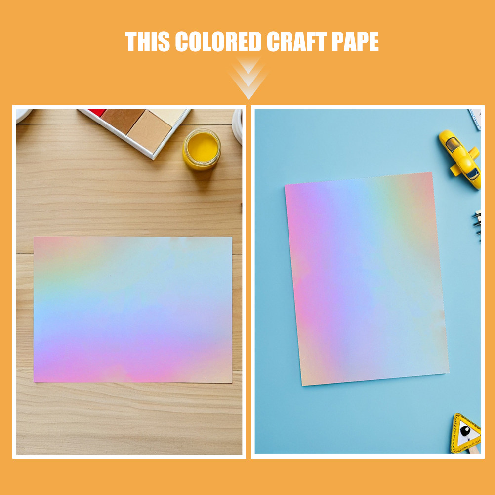 60Pcs Metallic Mirror Cardstoc - Papercraft Supply Invitation ulasan dan harga