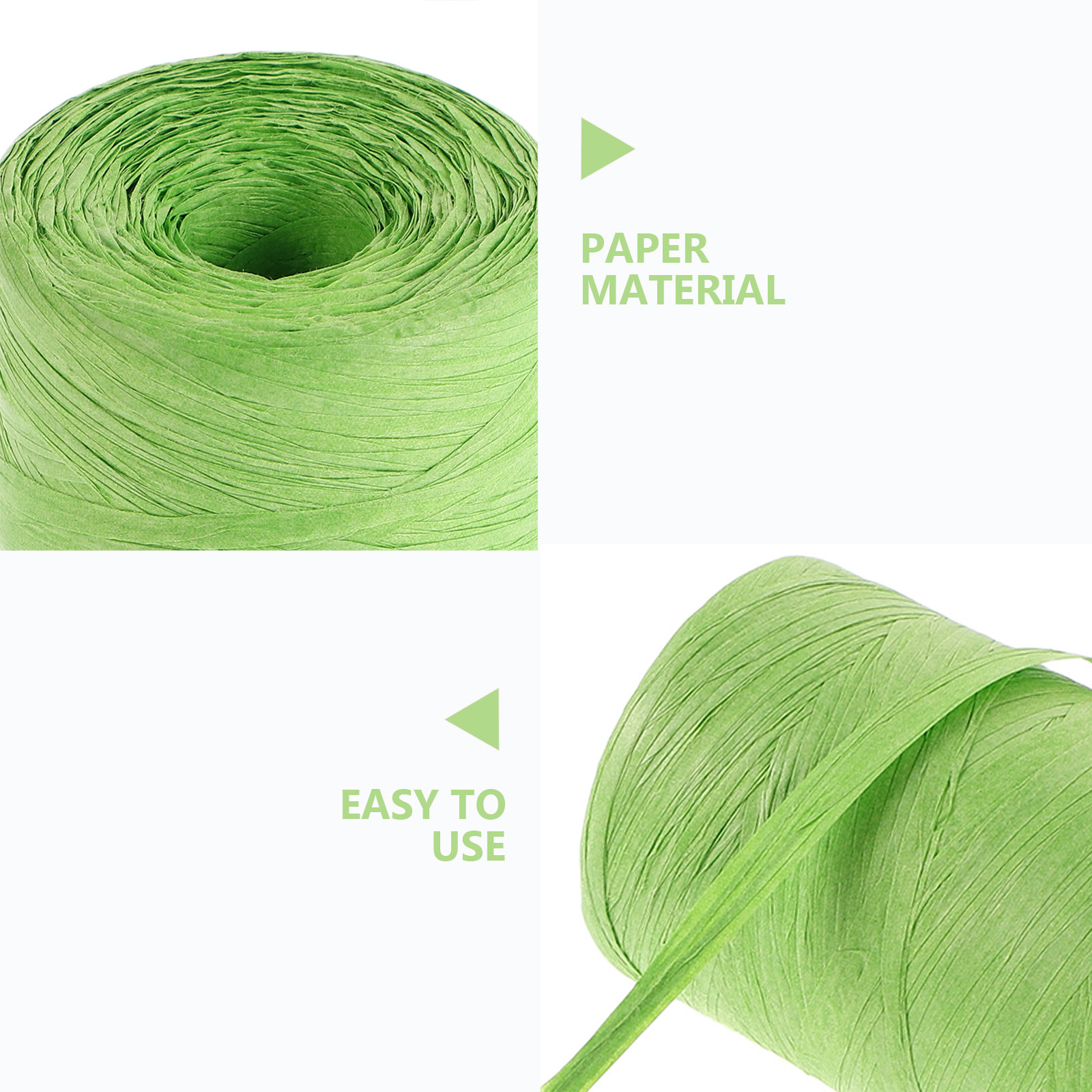 Colored Raffia Paper String Fl - Papercraft Supply Ribbon ulasan dan harga