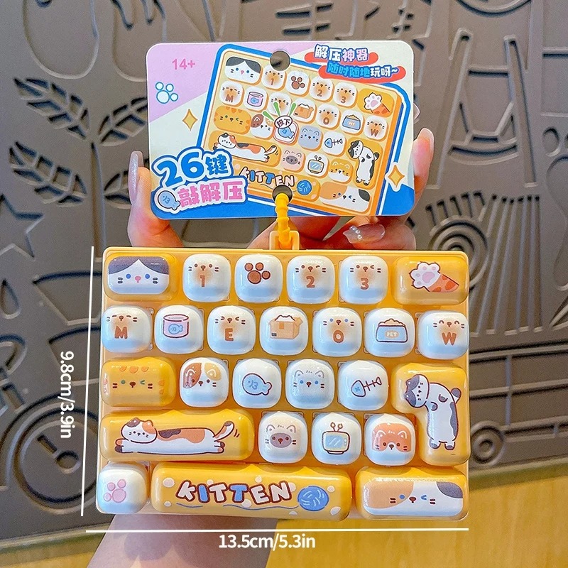 26-Grid Anti-Stress Keyboard K - Party Favor Bag ulasan dan harga