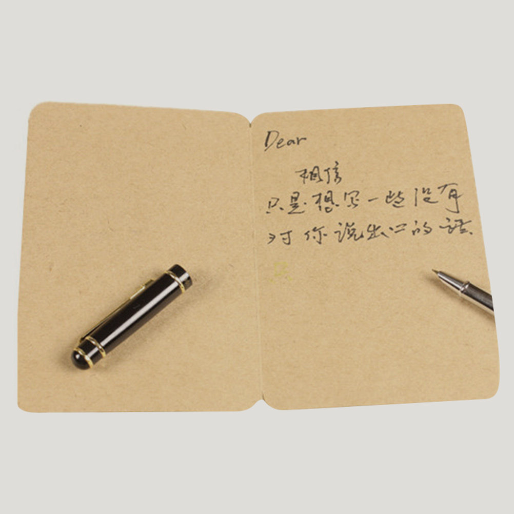 20Pcs Rustic Blank Cards Kraft - Papercraft Supply Invitation ulasan dan harga