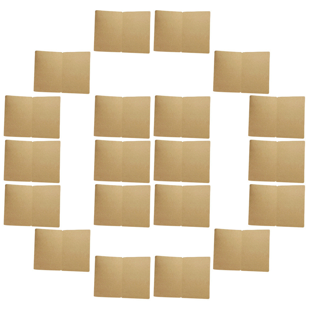 20Pcs Rustic Blank Cards Kraft - Papercraft Supply Invitation ulasan dan harga