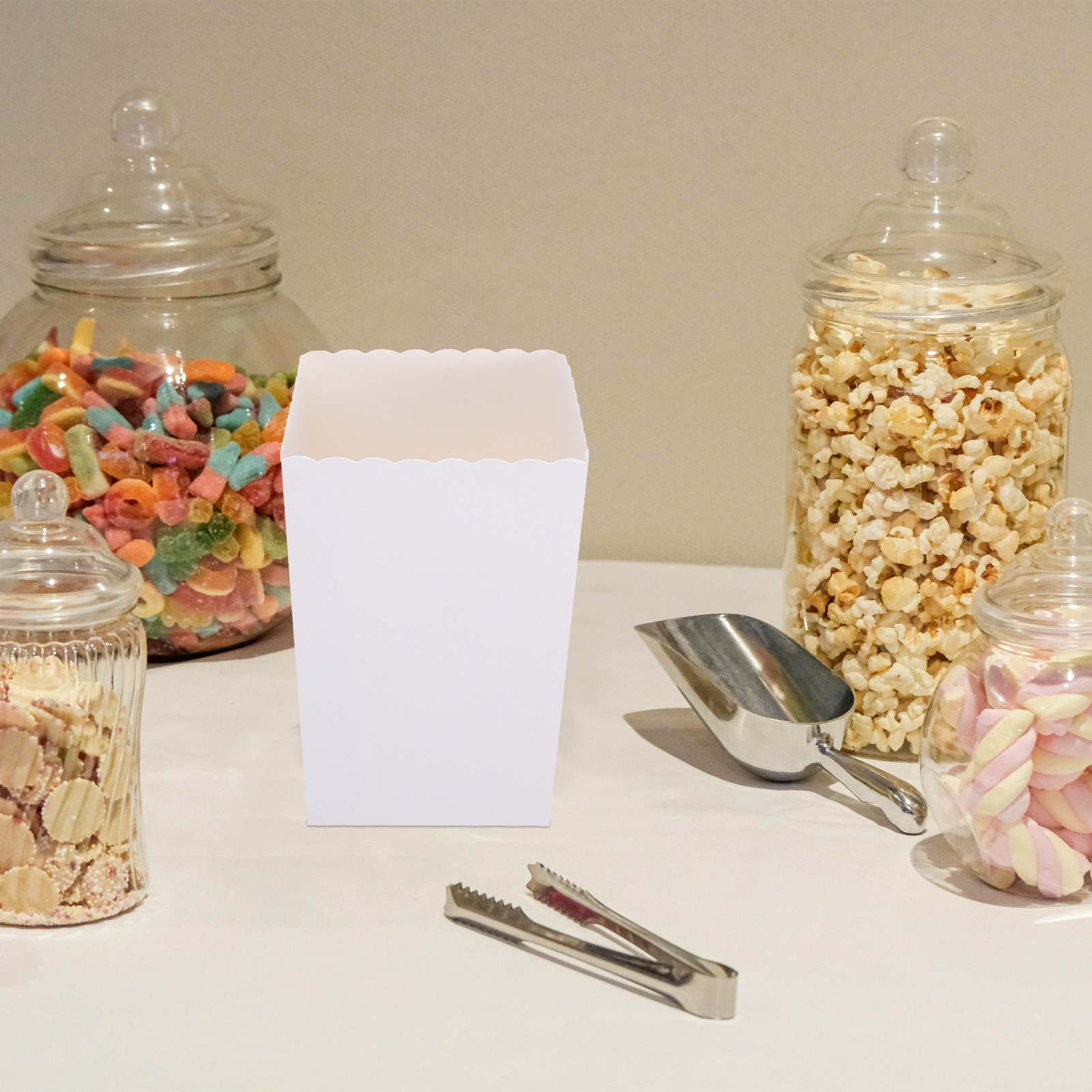 50Pcs Party Disposable Popcorn - Event Party Box ulasan dan harga