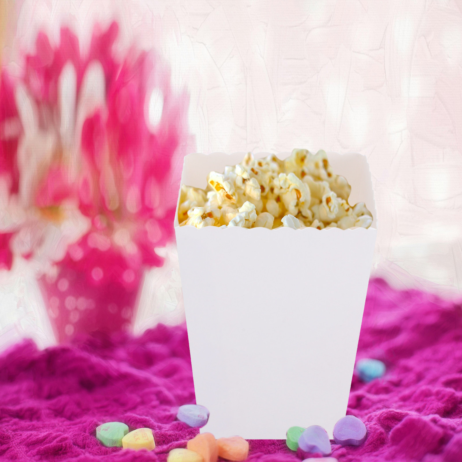50Pcs Party Disposable Popcorn - Event Party Box ulasan dan harga