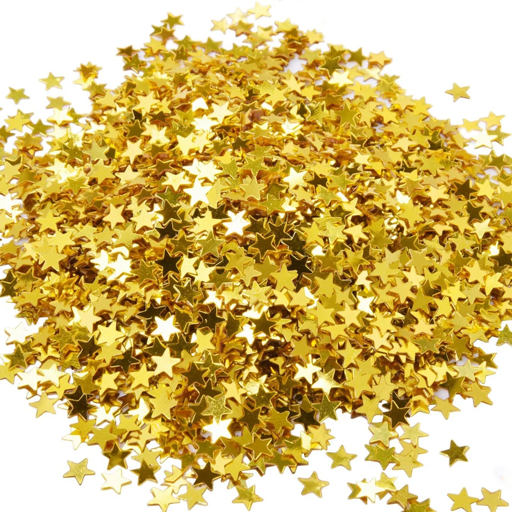 Sequin Star Confetti Birthday  - Confetti Cannon Tube ulasan dan harga