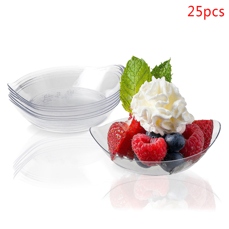 25Pcs Ice Cream Cup Plastic Fr - Cotton Candy Cone ulasan dan harga