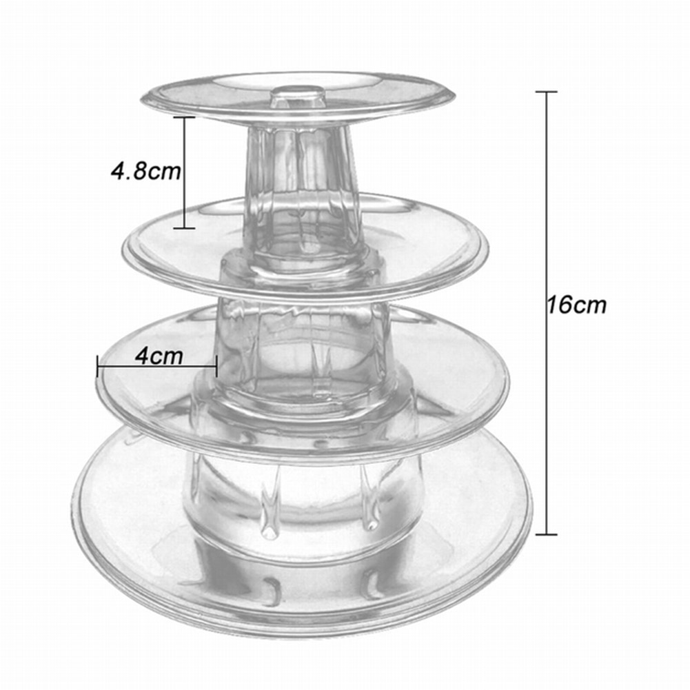 4/6 Tiers Macarons Display Sta - Cupcake Stand Tier ulasan dan harga