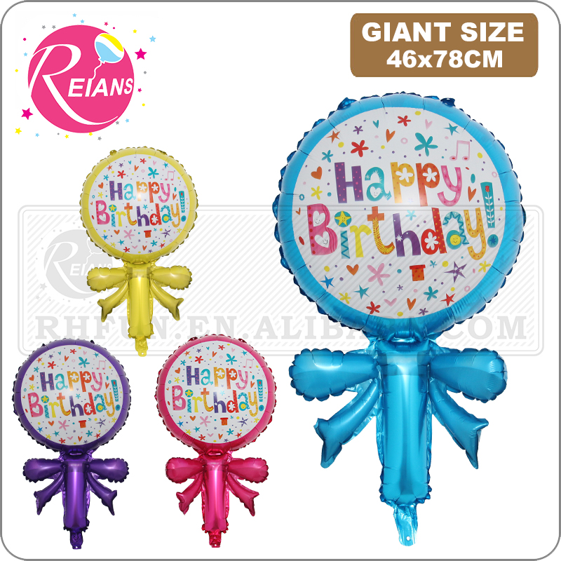 Happy Birthday Bowknot Lollipo - Party Event Supplier ulasan dan harga