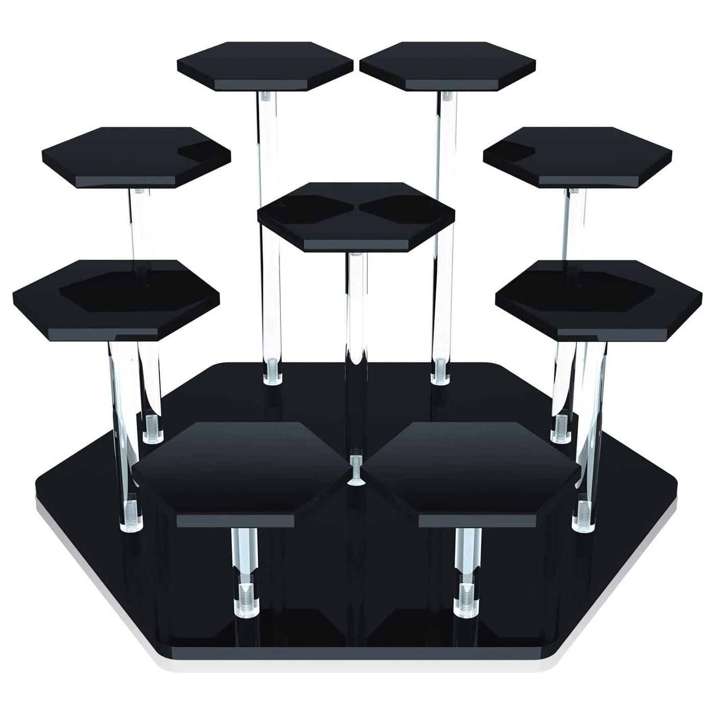 8/9 Tier Acrylic Display Stand - Cupcake Stand Tier ulasan dan harga