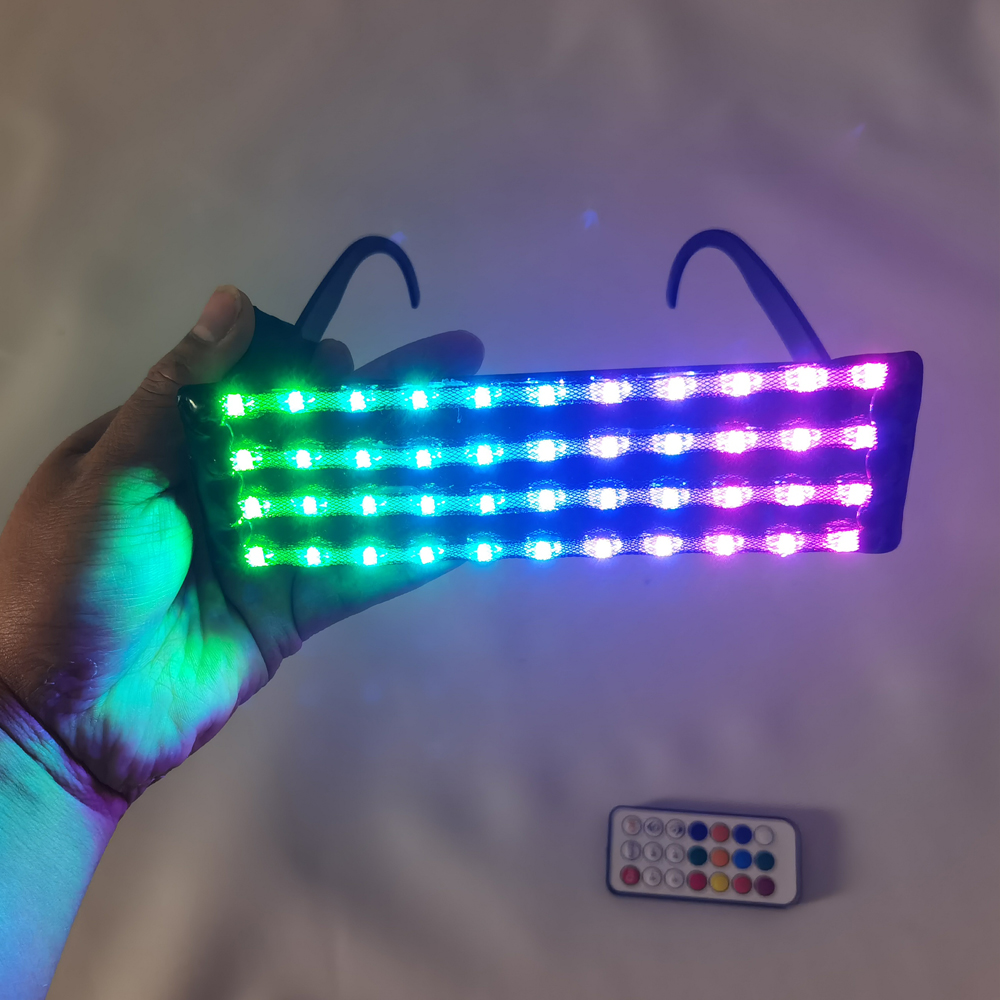 Fashion Glow Party Glasses Lig - Event Party Dj ulasan dan harga