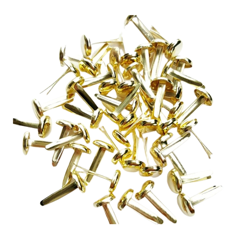 500pcs 8mm Metal Brads Scrapbo - Papercraft Supply Invitation ulasan dan harga