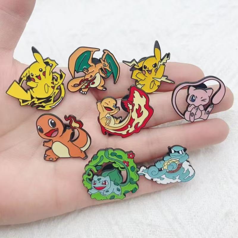 8pcs alloy drip oil cartoon ba - Event Party ulasan dan harga