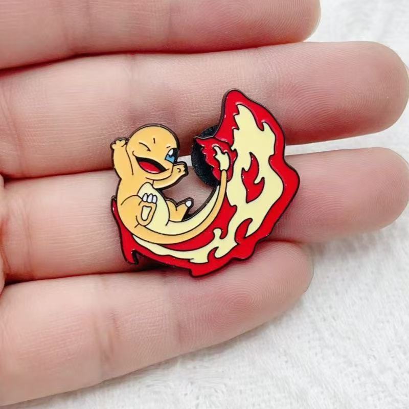 8pcs alloy drip oil cartoon ba - Event Party ulasan dan harga