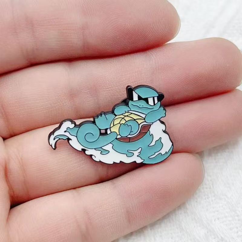 8pcs alloy drip oil cartoon ba - Event Party ulasan dan harga