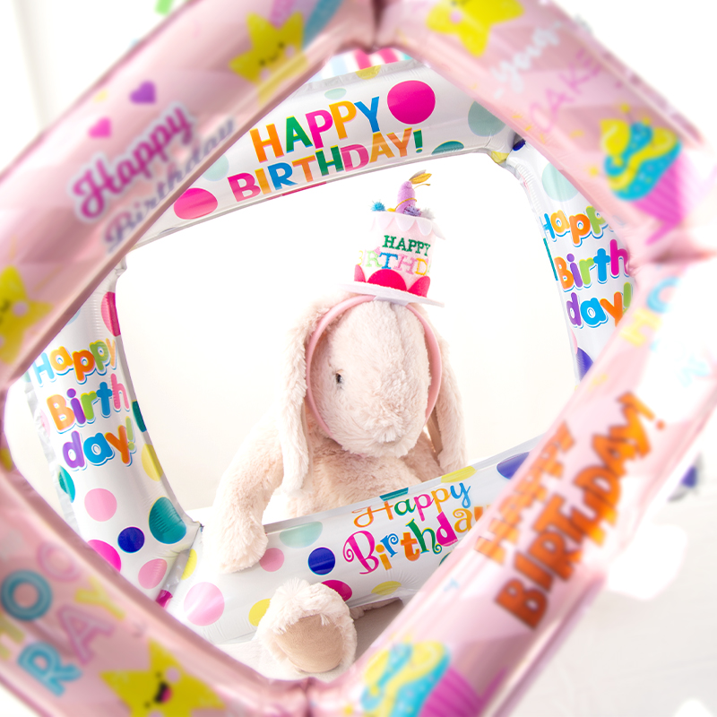 Photo Frame Ballons Children's - Photo Booth Frame ulasan dan harga