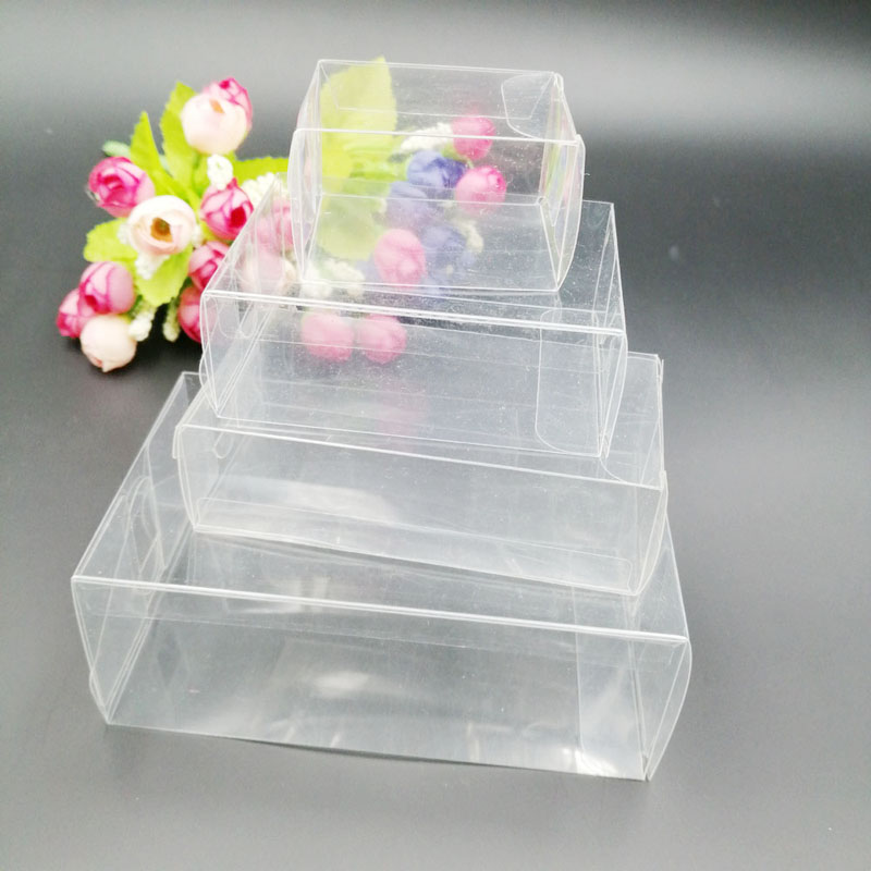 50pcs ABC Rectangle Transparen - Event Party Box ulasan dan harga