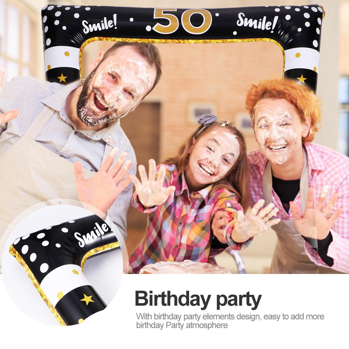 Birthday Party Photo Booth Fra - Photo Booth Frame ulasan dan harga