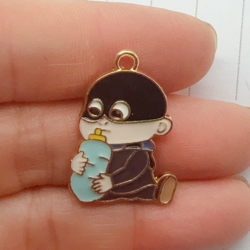 10pcs alloy drip oil cartoon p - Event Party ulasan dan harga