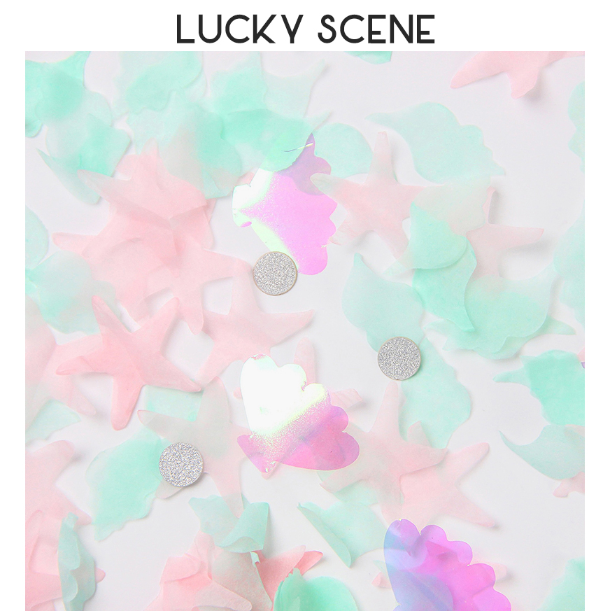 Mermaid Spaceship Paper Confet - Confetti Cannon Tube ulasan dan harga