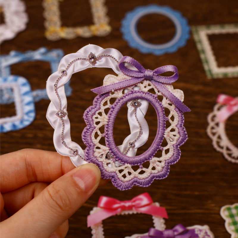 1pack/8pcs Vintage Ribbon Bord - Papercraft Supply Ribbon ulasan dan harga