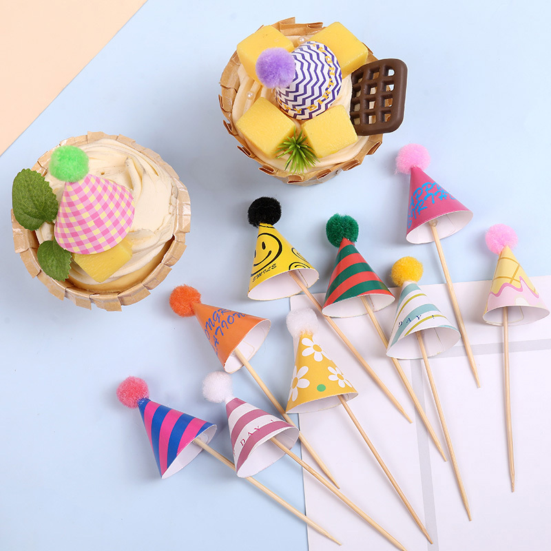 15/30Pcs Mini Party Hats Cake  - Party Hat Cone ulasan dan harga