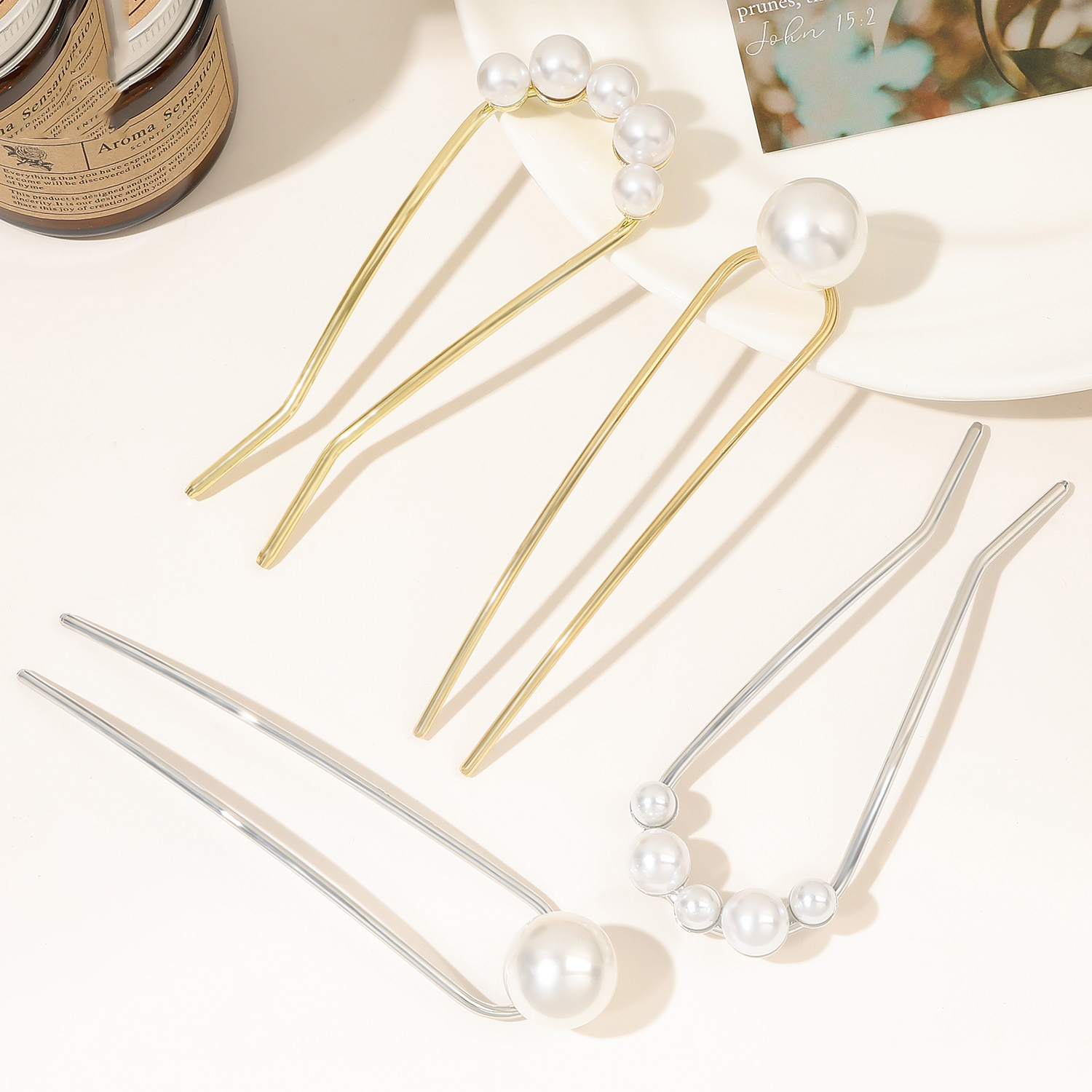 New Metal Vintage U Shape Hair - Event Suppliers ulasan dan harga