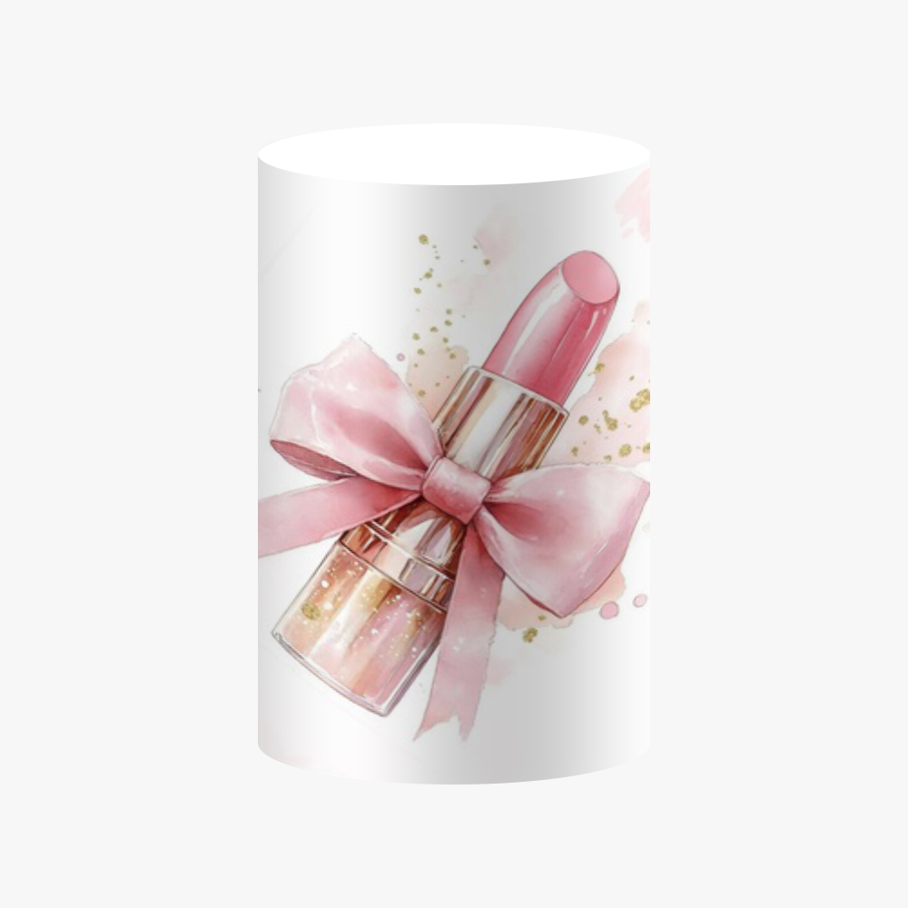 Pink Beauty Party Cylinder Bac - Dessert Table Backdrop ulasan dan harga