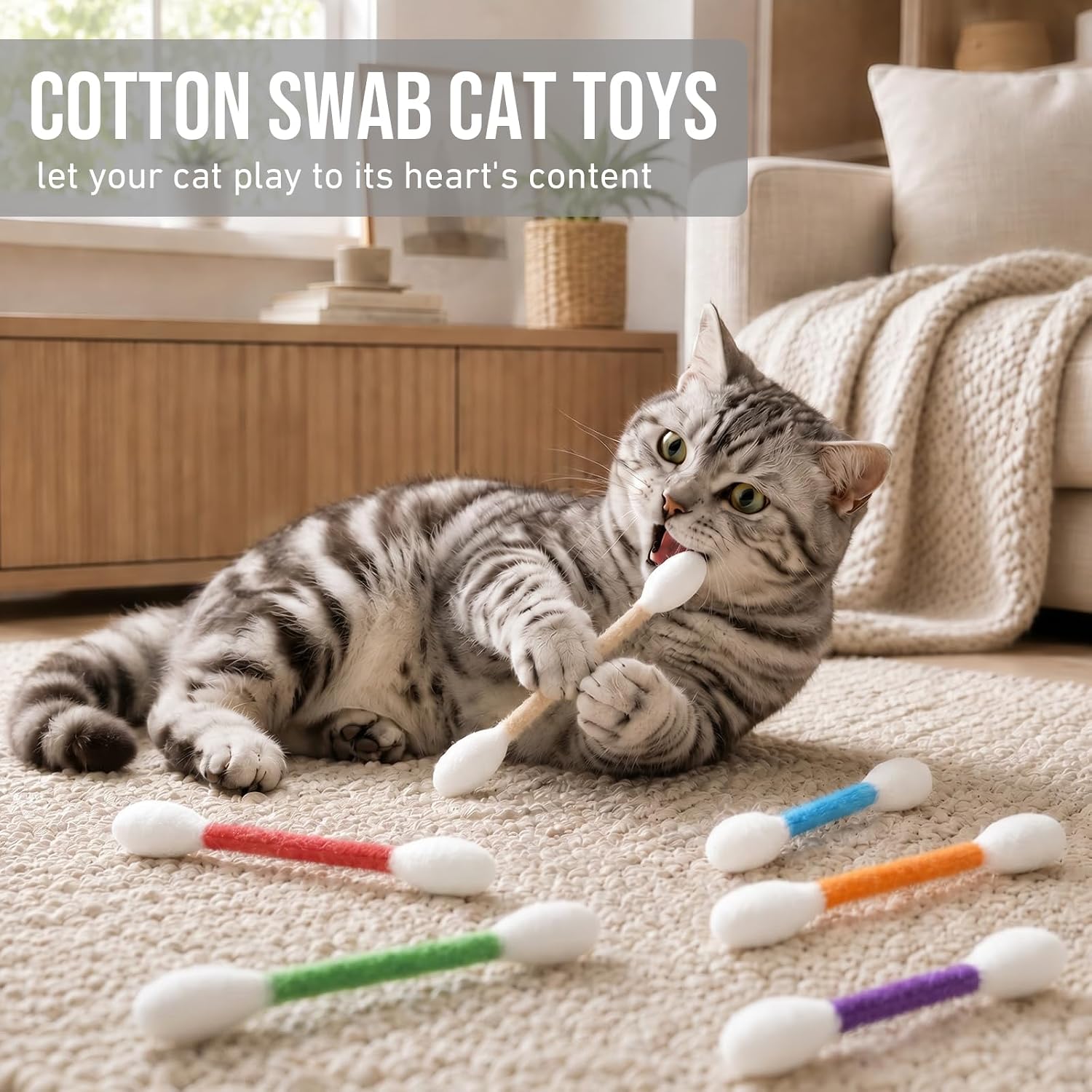 Creative cat mint toy, large c - Cotton Candy Cone ulasan dan harga