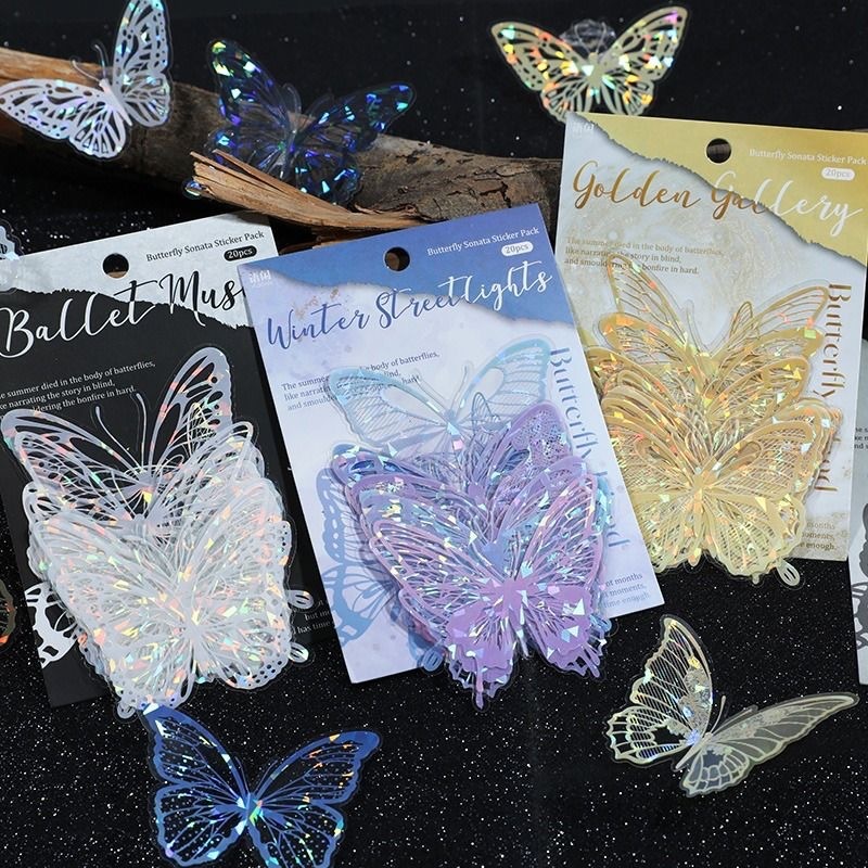 DIY 3D Bronzing PET Butterfly  - Party Event Supplier ulasan dan harga