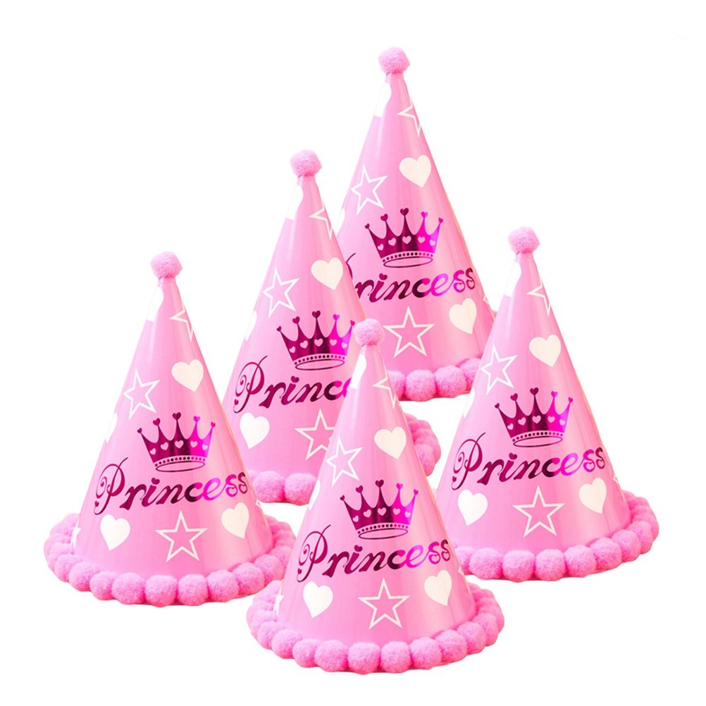 12Pcs Birthday Party Hats Colo - Party Hat Cone ulasan dan harga
