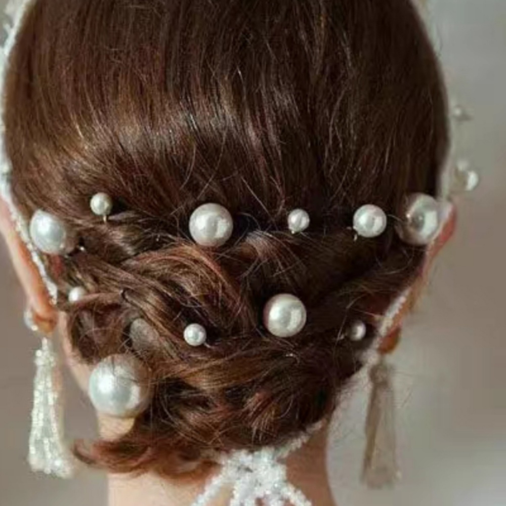 Pearl Crystal Hair Pins Comb S - Event Suppliers ulasan dan harga