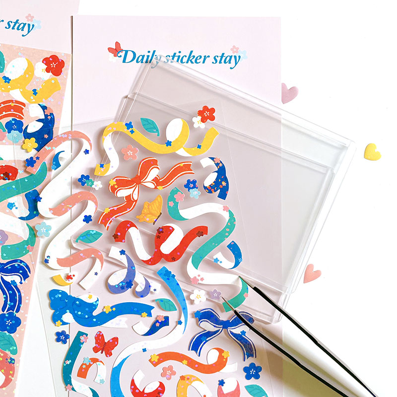Bonito B6075 Flower Ribbon Sti - Papercraft Supply Ribbon ulasan dan harga