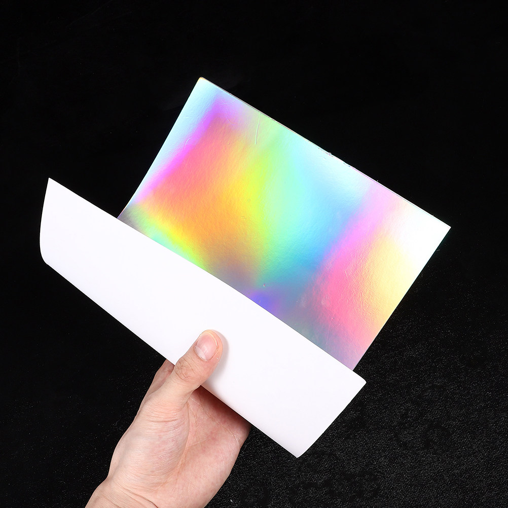 10Sheets Holographic Cardstock - Papercraft Supply Invitation ulasan dan harga