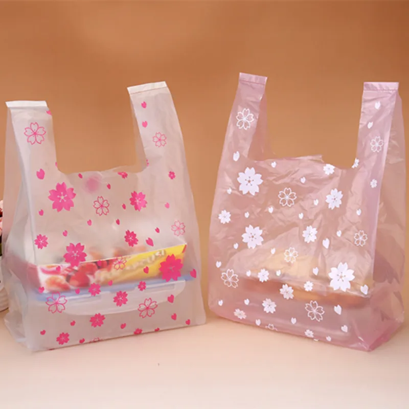 100Pcs/bag Pink Sakura Vest Ba - Event Party Shop ulasan dan harga