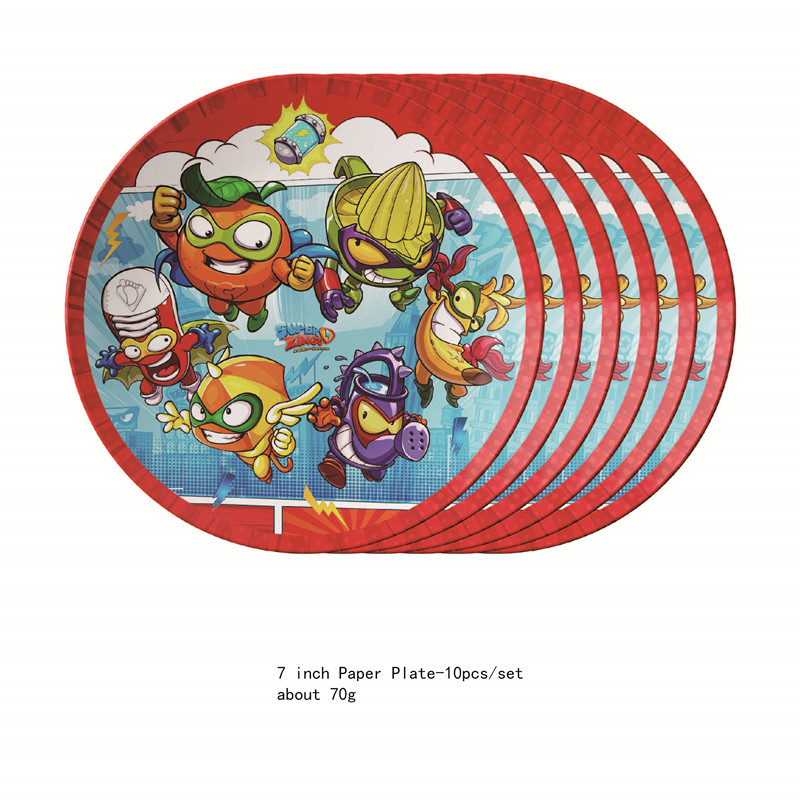 Game Superzings Theme Baby Sho - Table Cloth Disposable ulasan dan harga