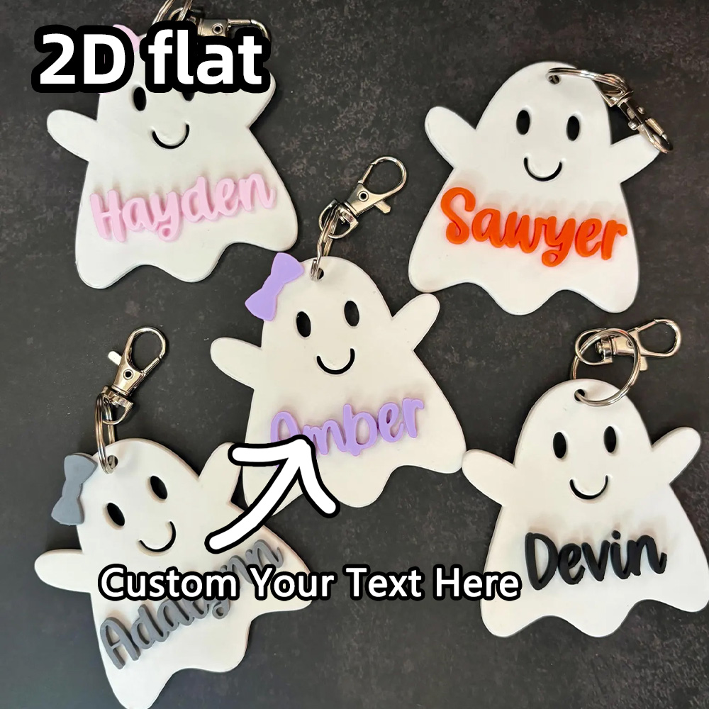Personalized Ghost Keychain, G - Party Favor Bag ulasan dan harga