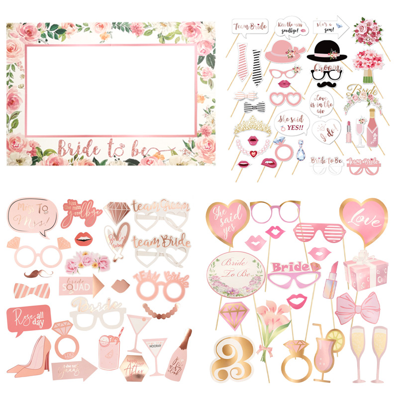 Bride To Be Photo Booth Props  - Photo Booth Frame ulasan dan harga