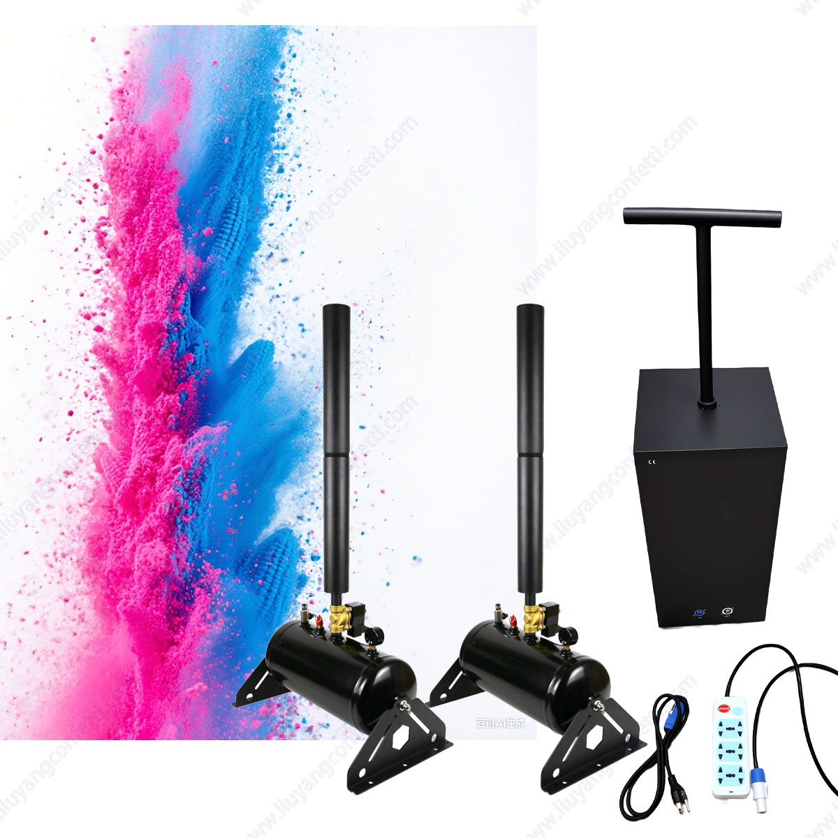 Confetti Streamer Baby Shower  - Confetti Cannon Tube ulasan dan harga