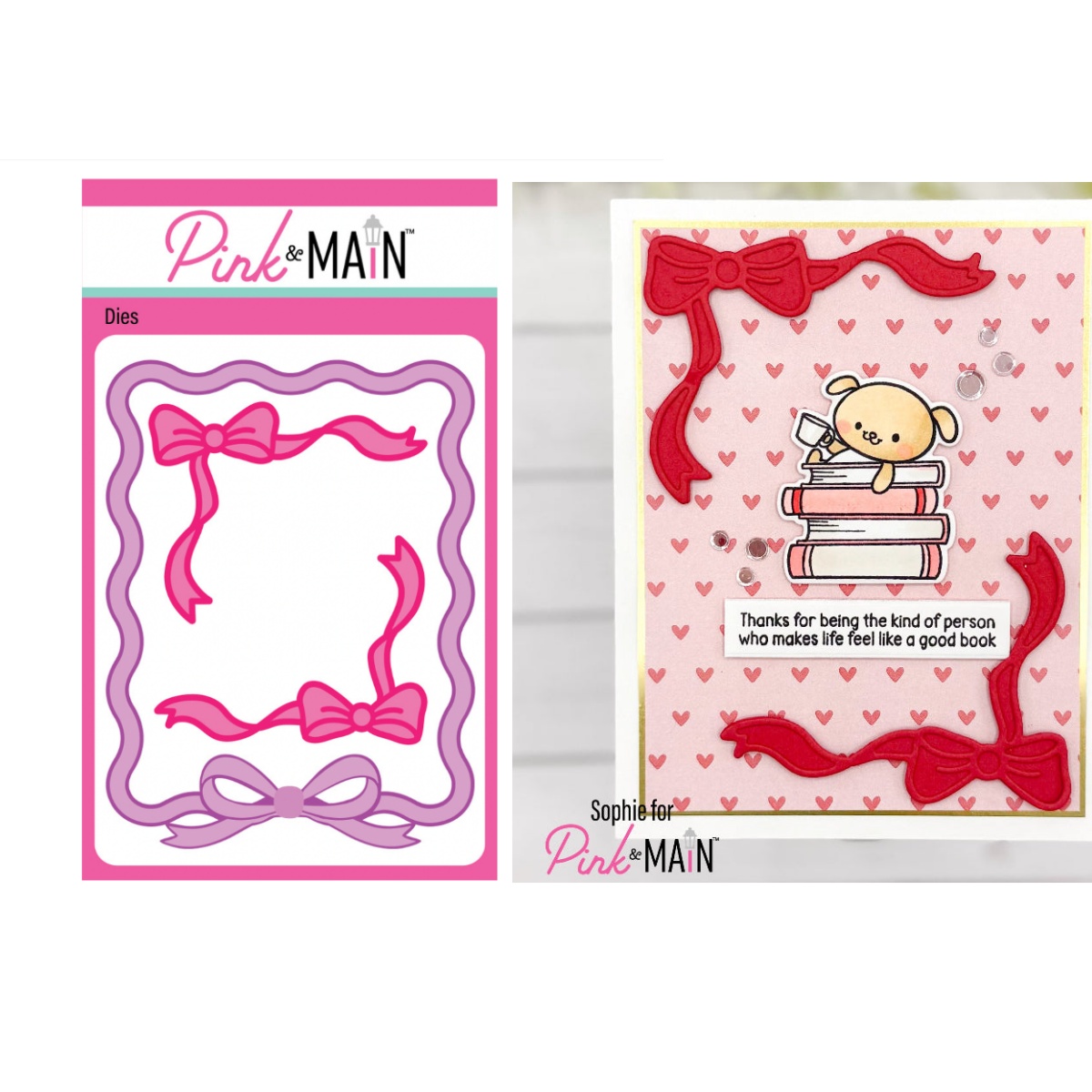 Ribbons and Bows Frames Metal  - Papercraft Supply Ribbon ulasan dan harga