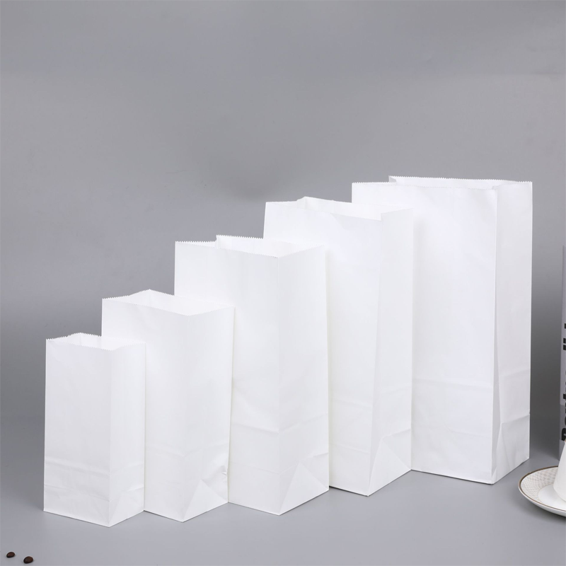 50Pcs/White Kraft Paper Bags F - Event Party Shop ulasan dan harga