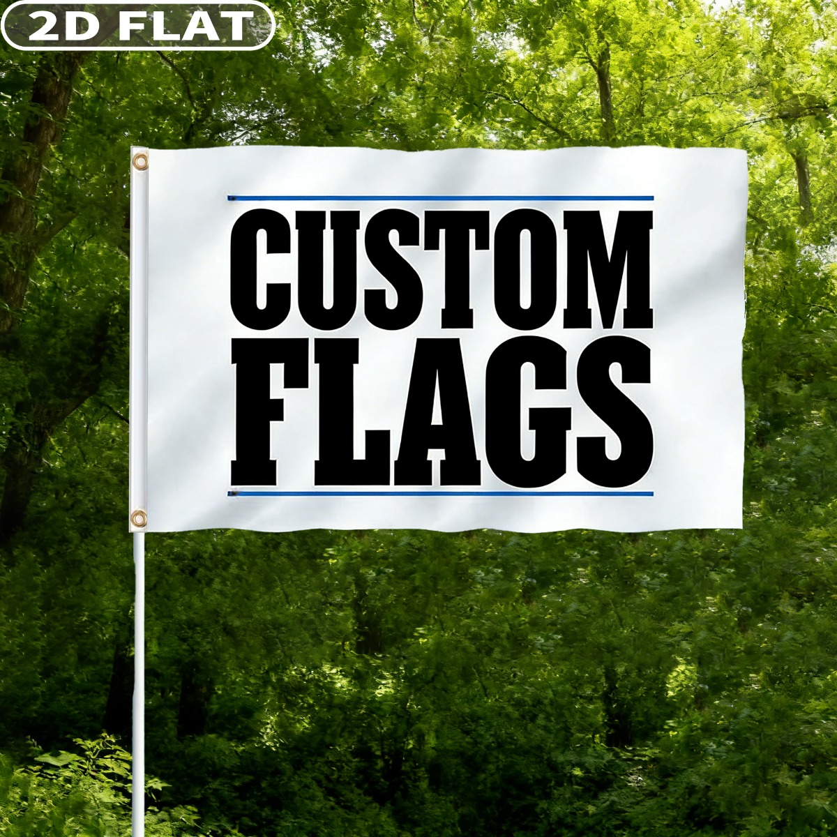 1pc Custom Flag with Image/Log - Event & Party Supply ulasan dan harga