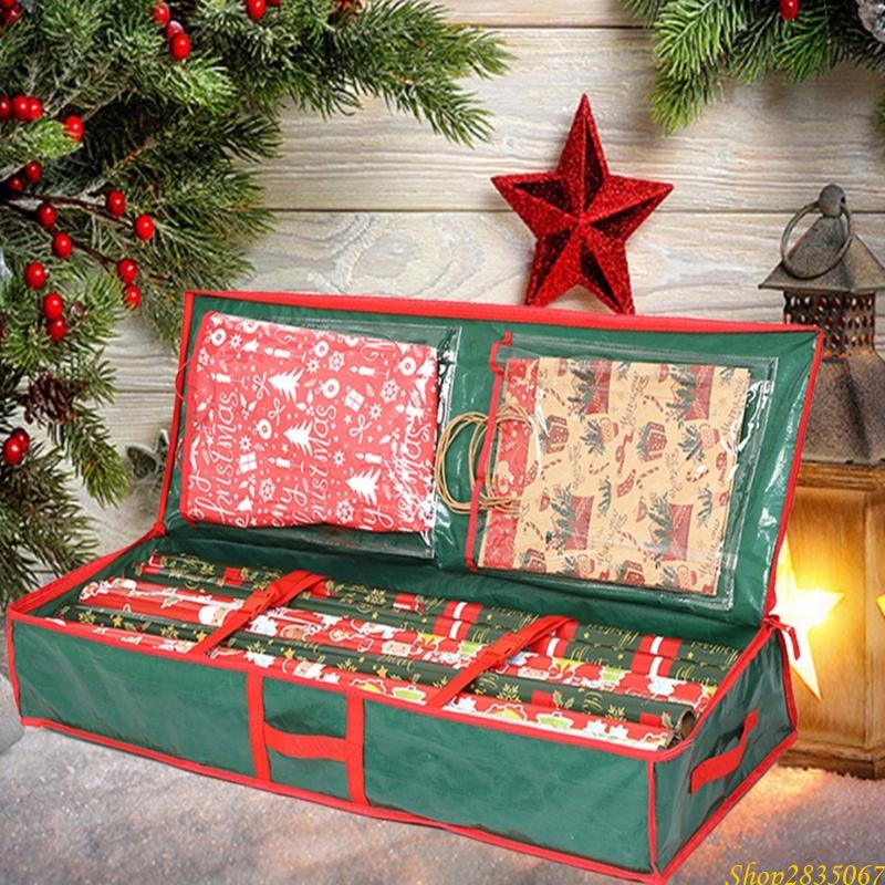 Christmas Decoration Storage B - Papercraft Supply Ribbon ulasan dan harga