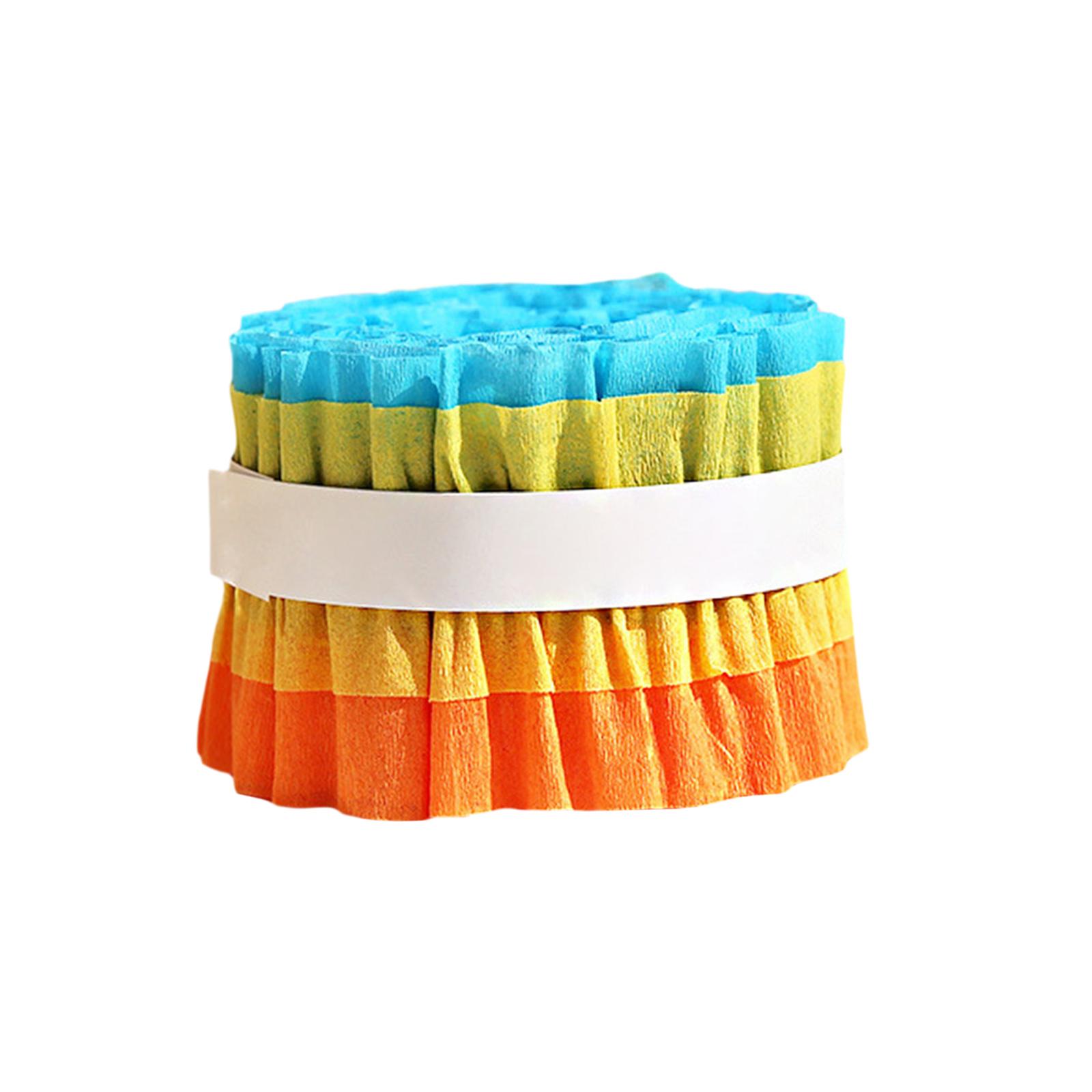 2 Pieces Wrinkle Paper Roll Cr - Papercraft Supply Ribbon ulasan dan harga