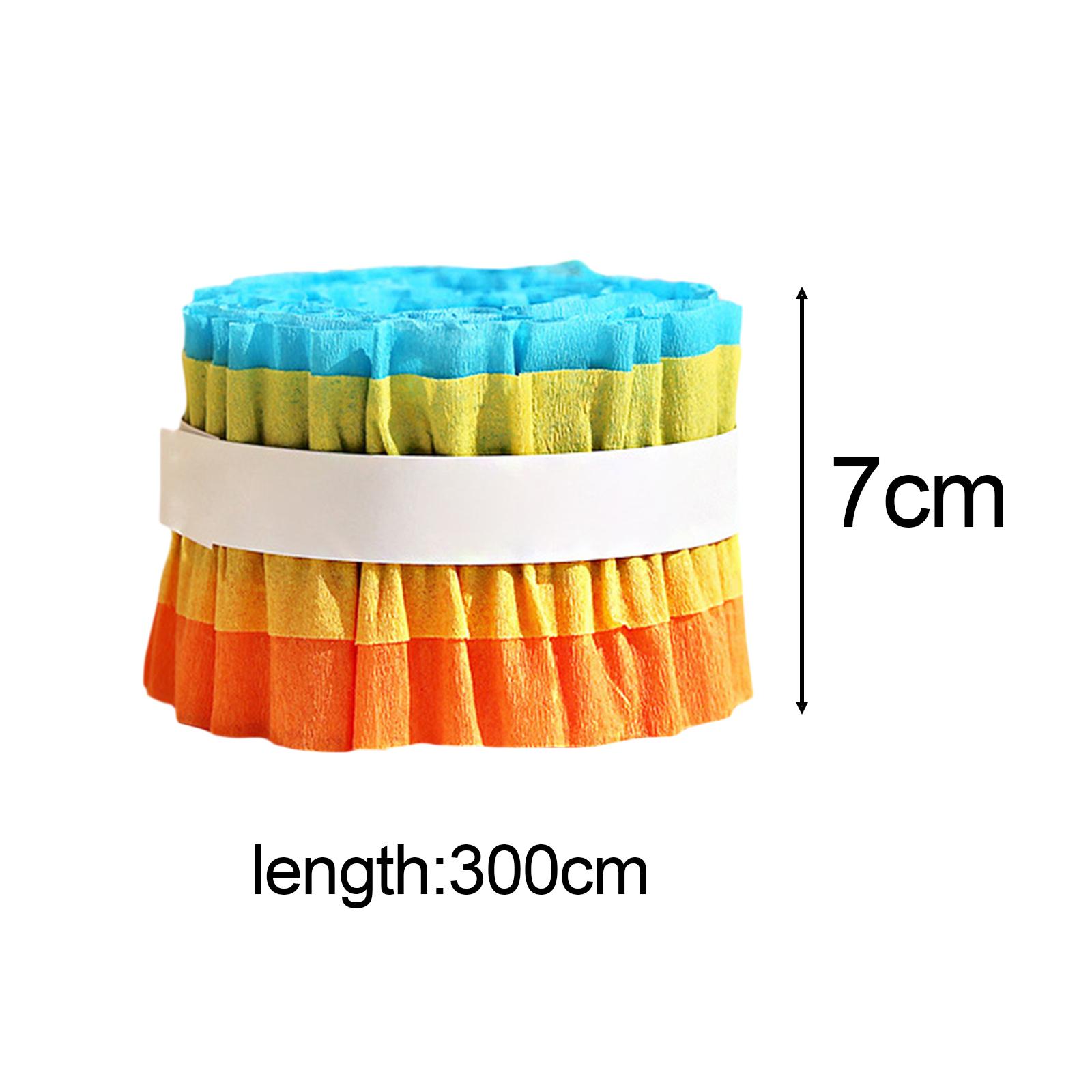 2 Pieces Wrinkle Paper Roll Cr - Papercraft Supply Ribbon ulasan dan harga